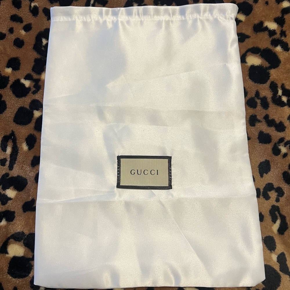 Gucci Ivory Satin Bag